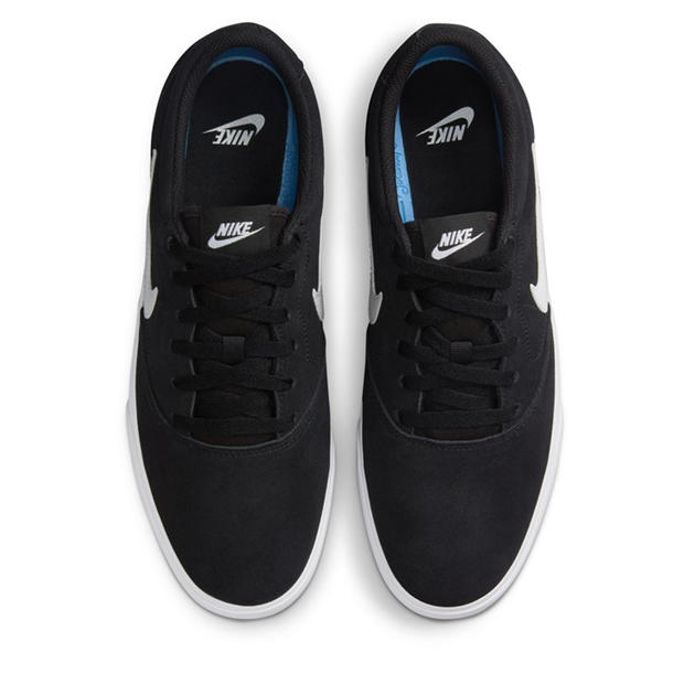 BLACK/WHITE-BLA - Nike - Nike CHARGE SUEDE Sn52