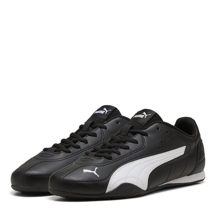 Puma Men's Black Catch Low-Top Trainers in Size 9.5, Sports Direct