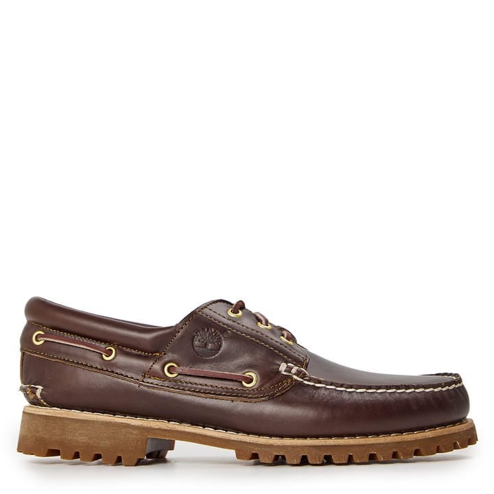Timberland Men's Brown Authentic Boat Shoe in Size 7, Sports Direct