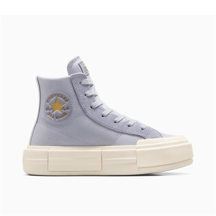 Converse  Purple  Chuck Taylor All Star Cru Platform Trainers in Size 5.5, Sports Direct