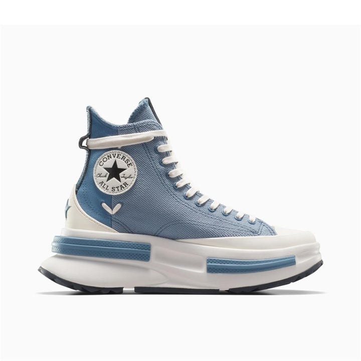 Converse  Blue  Run Star Legacy Platform Trainers in Size 5.5, Sports Direct