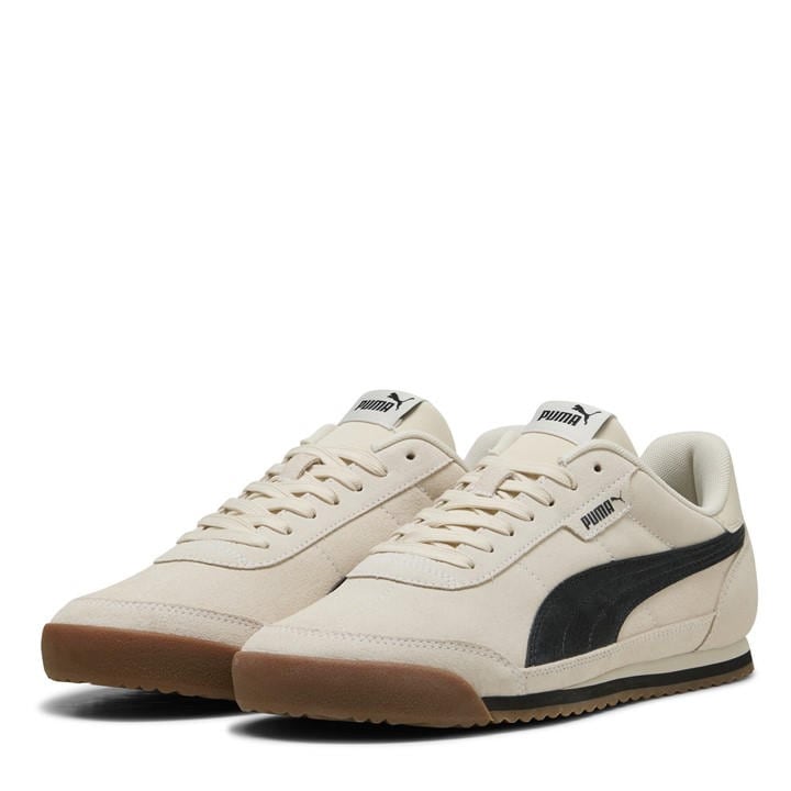 Puma Men's White Low-Top Trainers in Size 11, Sports Direct