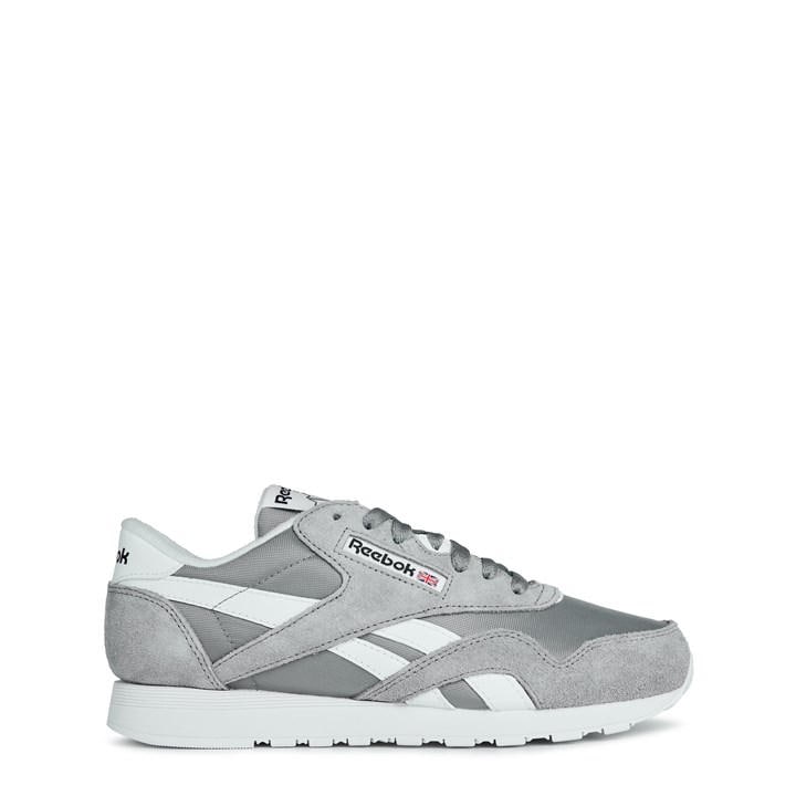 Reebok Men's Grey Classic Nylon Shoes in Size 7, Sports Direct