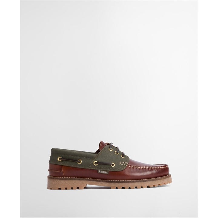 Barbour Men's  Re-Engineered Deck Boat Shoes in Size 8, Sports Direct