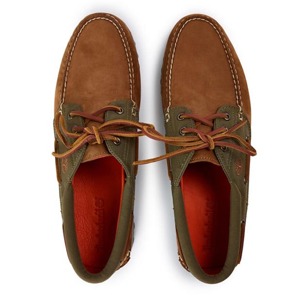 Med Brown - TIMBERLAND - Mens Authentic Boat Shoe