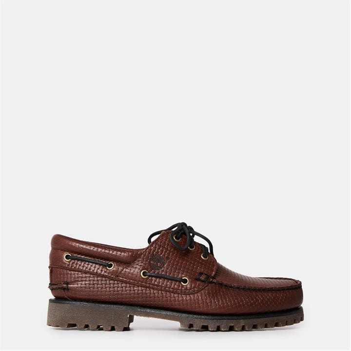 Timberland Men's Brown Authentic Boat Shoe in Size 9, Sports Direct
