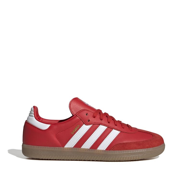 Adidas Men's Red Samba Club Shoes in Size 11, Sports Direct