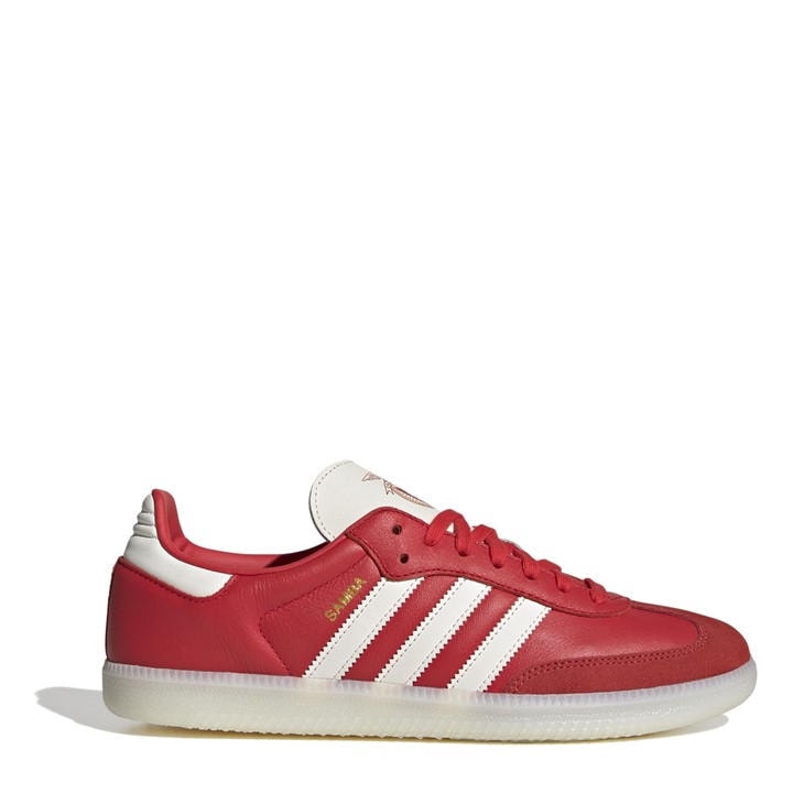 Adidas Men's Red Samba Club Shoes in Size 11, Sports Direct