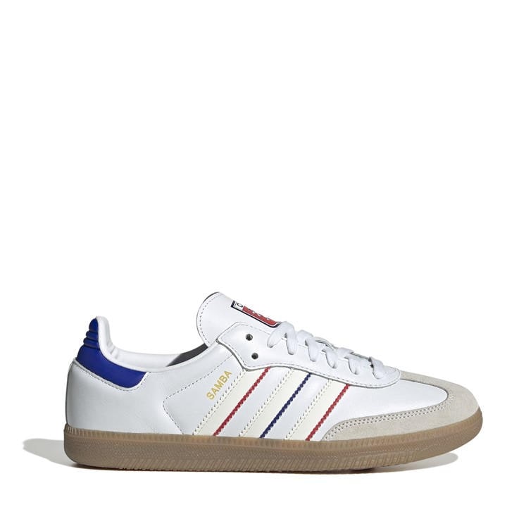 Adidas Men's White Samba Club Shoes in Size 7, Sports Direct
