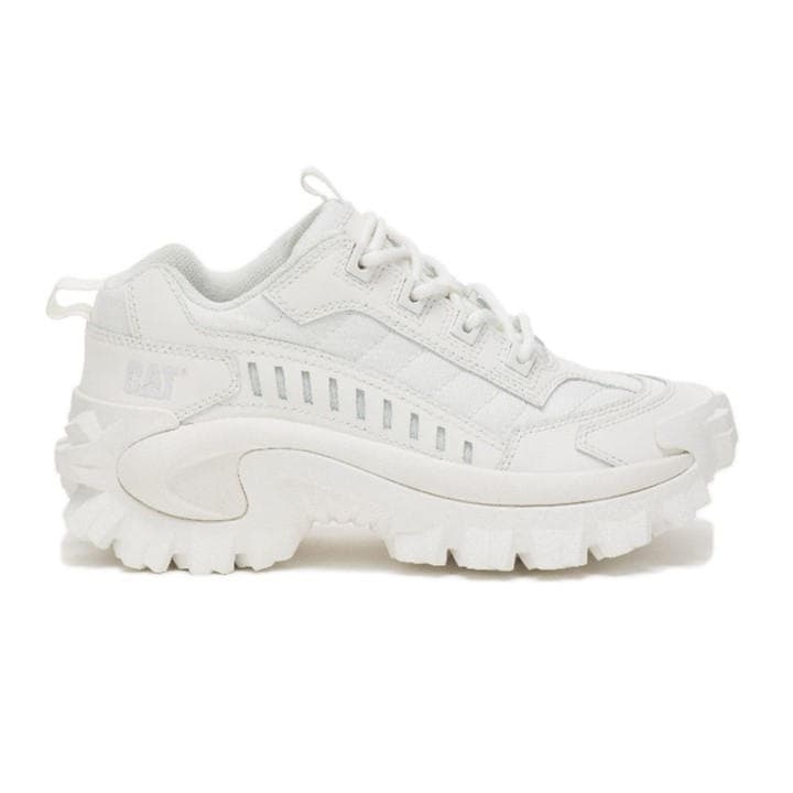 Caterpillar Men's White Intruder Chunky Trainers in Size 9, Sports Direct