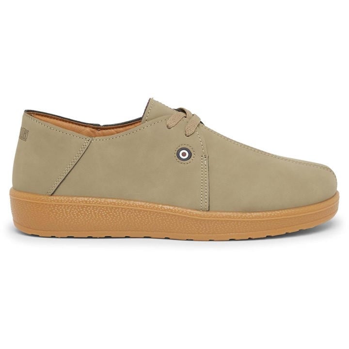 Lambretta Men's Beige Panda Court Trainers in Size 10, Sports Direct