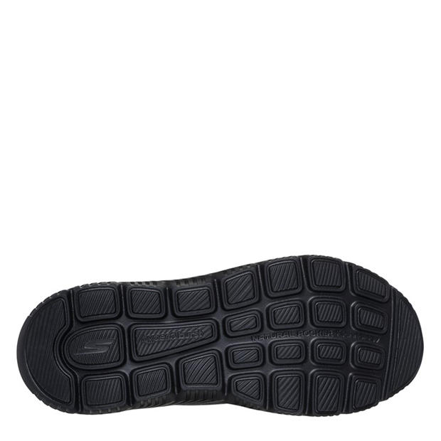 Black - Skechers - Go Walk Max Cushioning Hyper Slip On Trainers Mens