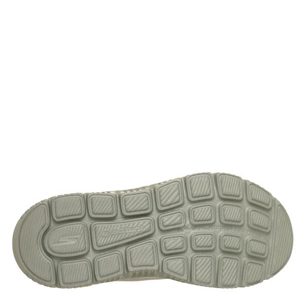 Charcoal/Lime - Skechers - Go Walk Max Cushioning Hyper Slip On Trainers Mens