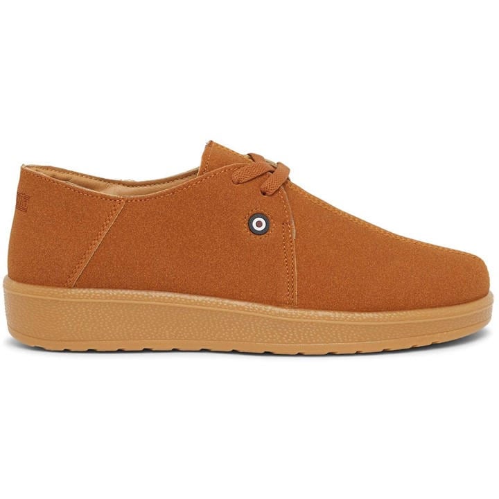 Lambretta Men's Brown Panda Court Trainers in Size 10, Sports Direct