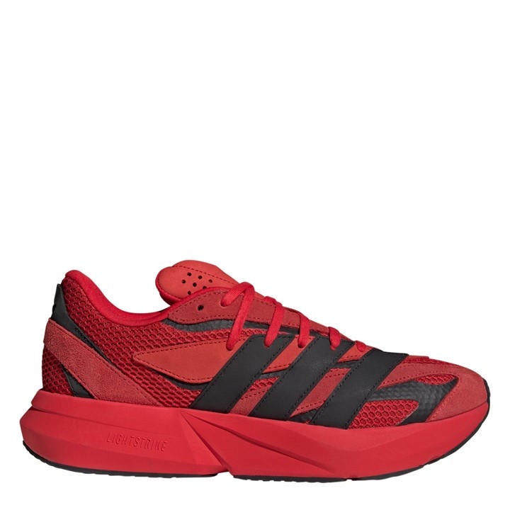 Adidas  Red  Lightblaze Low-Top Trainers in Size 11.5, Sports Direct