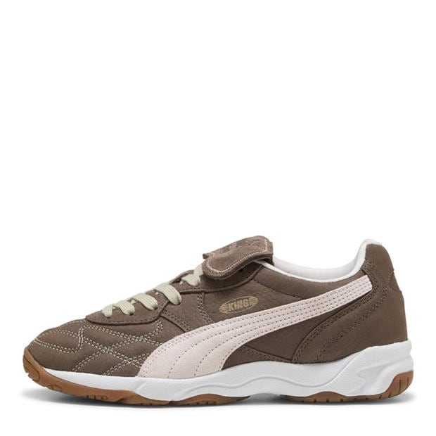 Flat Bronze - Puma - Women's King Indoor Wine Club Low-Top Trainers
