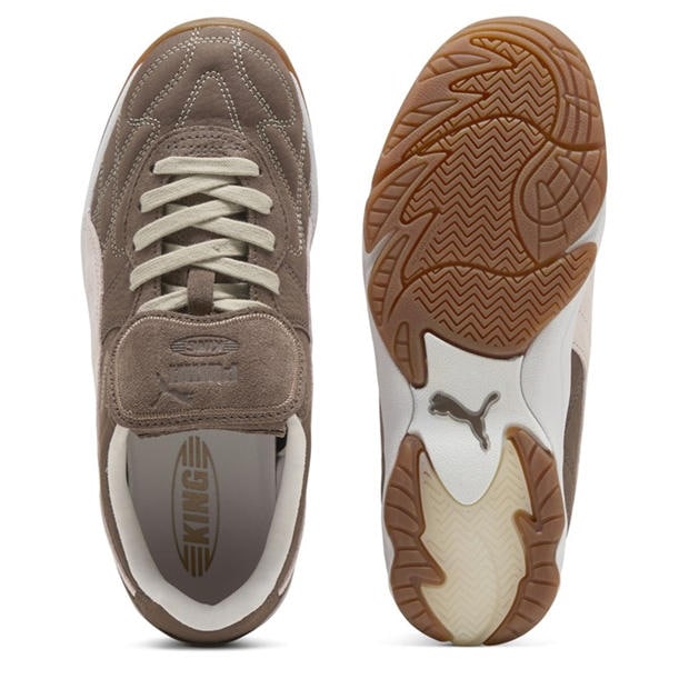 Flat Bronze - Puma - Women's King Indoor Wine Club Low-Top Trainers