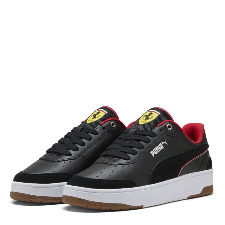 Puma Men's Black Ferrari Ca Match Low-Top Trainers in Size 11, Sports Direct