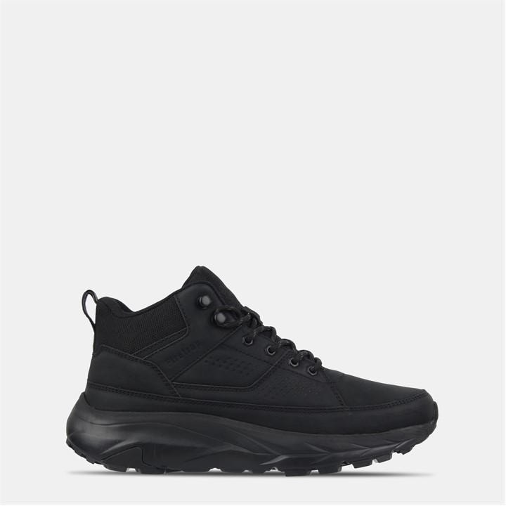 Firetrap Men's Black Hiker Rugged Boots in Size 9, Sports Direct