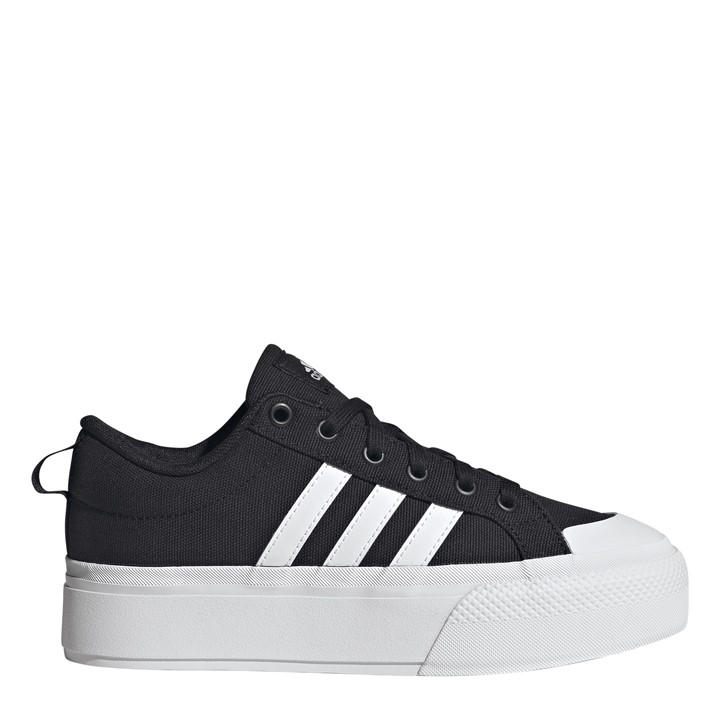 Adidas Women's Black Bravada Platform in Size 6, Sports Direct