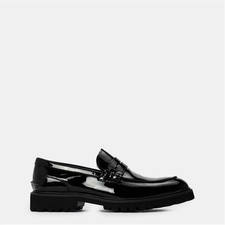 Steve Madden Men's Black Maisonn Flat Mules in Size 7, Sports Direct