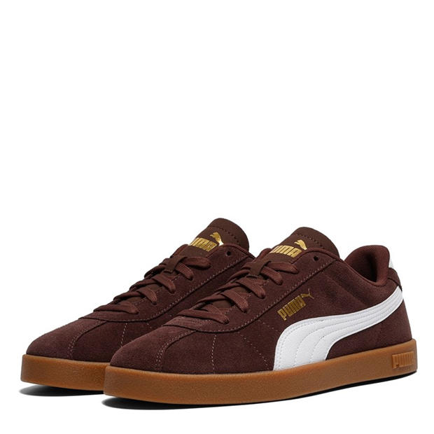 Chocolate/Gum - Puma - Men's Low-Top Trainers