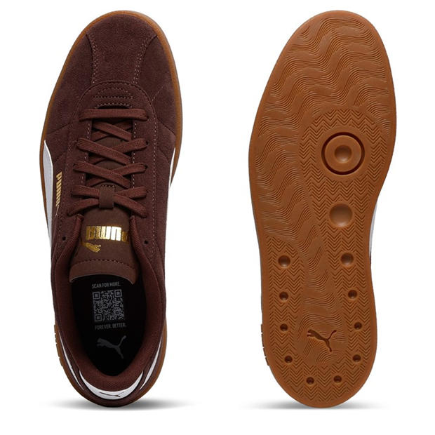 Chocolate/Gum - Puma - Men's Low-Top Trainers