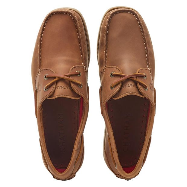 Dark Tan - Chatham - Men's Boat Shoes