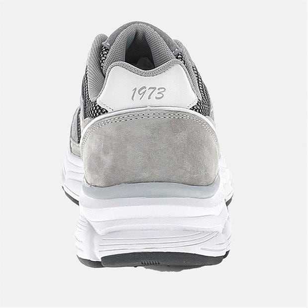 Mushroom Gray - Lotto Sport Italia - Men's Low-Top Trainers
