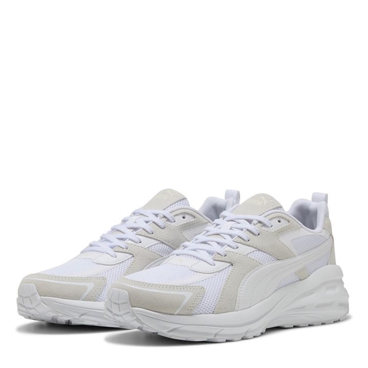 Puma Men's White Hypnotic Low-Top Trainers in Size 10.5, Sports Direct