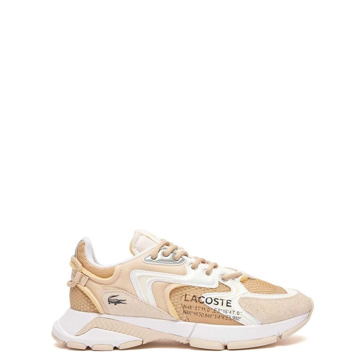 Lacoste Men's Beige L003 Neo Sneakers in Size 7.5, Sports Direct
