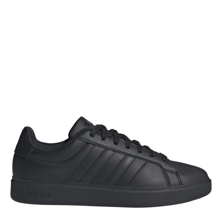Adidas Men's Black Street Talk Low-Top Trainers in Size 10.5, Sports Direct