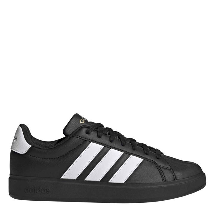 Adidas Men's Black Street Talk Low-Top Trainers in Size 7, Sports Direct