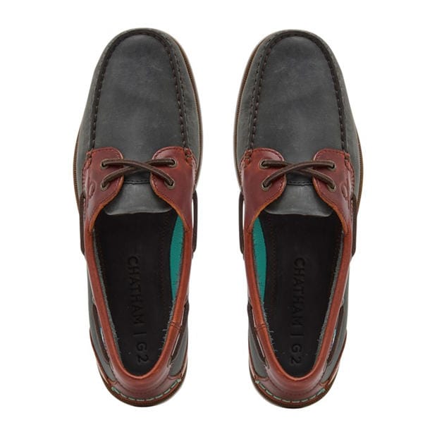 Navy/Seahorse - Chatham - Men's Boat Shoes