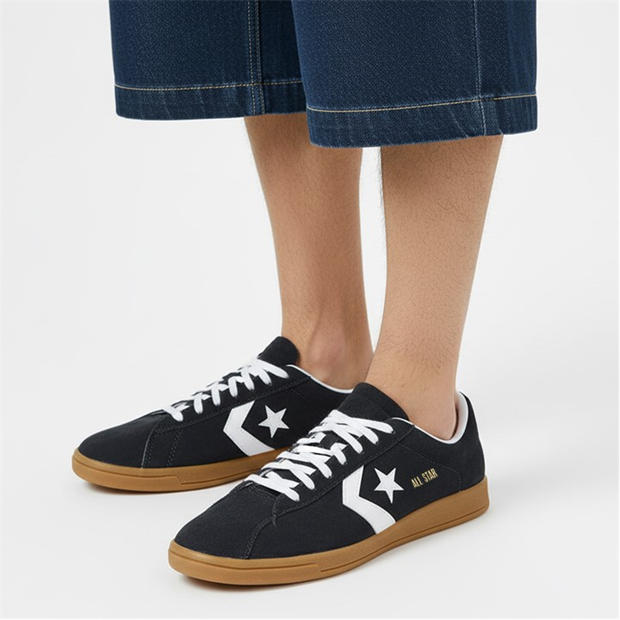 Blk/White/Gum - Converse - Men's Low-Top Trainers