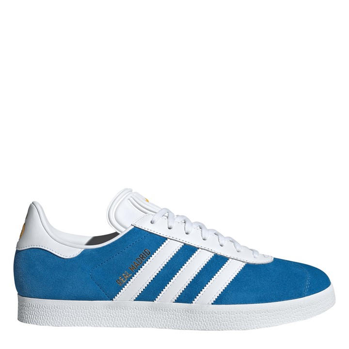 Adidas Men's Blue Gazelle Terrace Icons Trainers in Size 9, Sports Direct