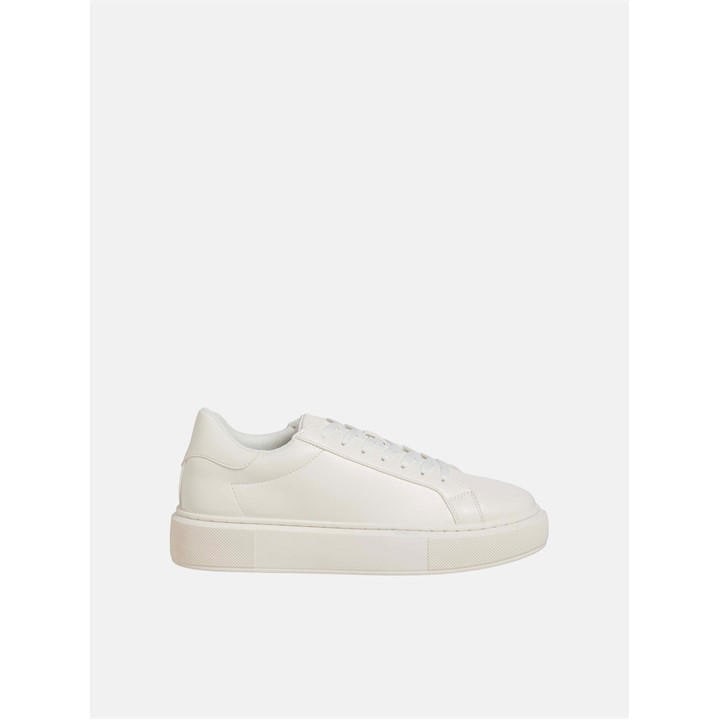 Jack And Jones Men's White Aspire Cupsole Pu Sneakers in Size 11, Sports Direct