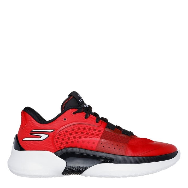Skechers Men's Red Basketball Resagrip Trainers in Size 15, Sports Direct