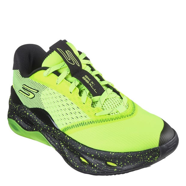 Жълто/Черно - Skechers - Basketball Float Low Trainer Mens
