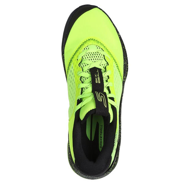 Жълто/Черно - Skechers - Basketball Float Low Trainer Mens