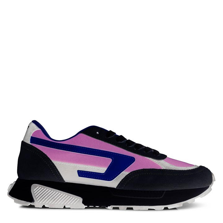 Diesel Men's White S-Tyche D Low-Top Trainers in Size 6.5, Sports Direct