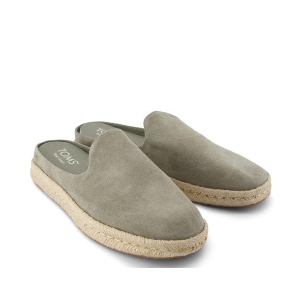 Vintage Grey - Toms - Men's Flat Mules