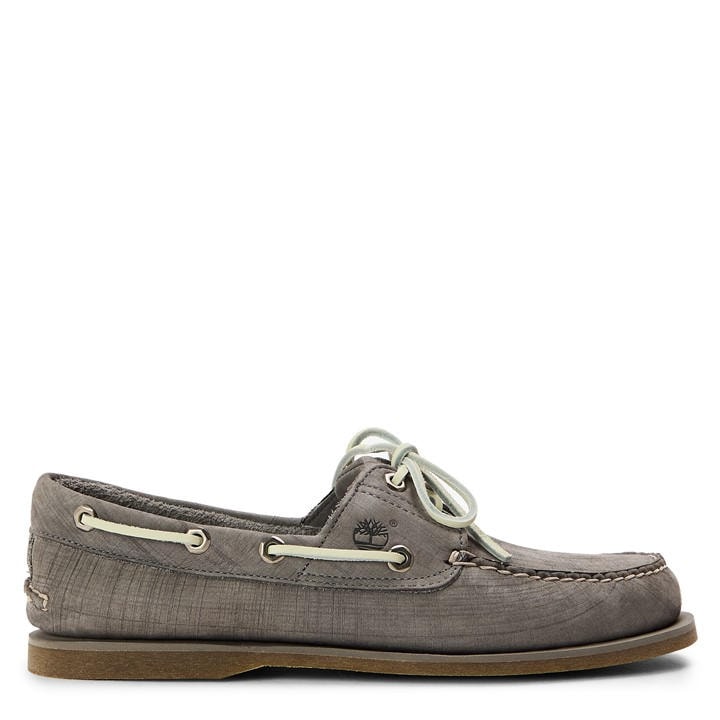 Timberland Men's Grey Boat Shoes in Size 6.5, Sports Direct
