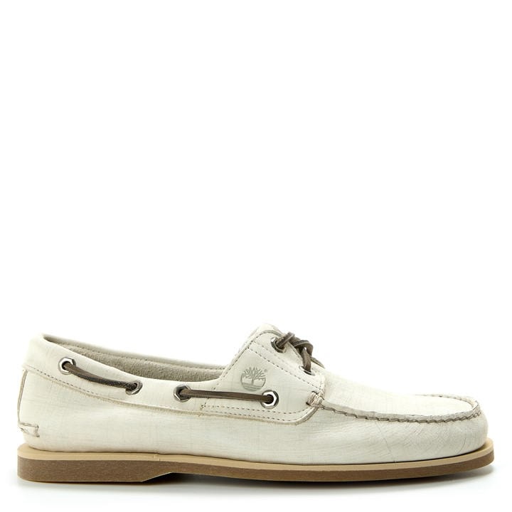 Timberland Men's Beige Boat Shoes in Size 7, Sports Direct