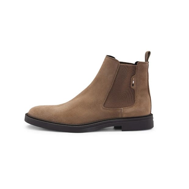 Beige - Boss - Men's Calev Cheb Chelsea Boots