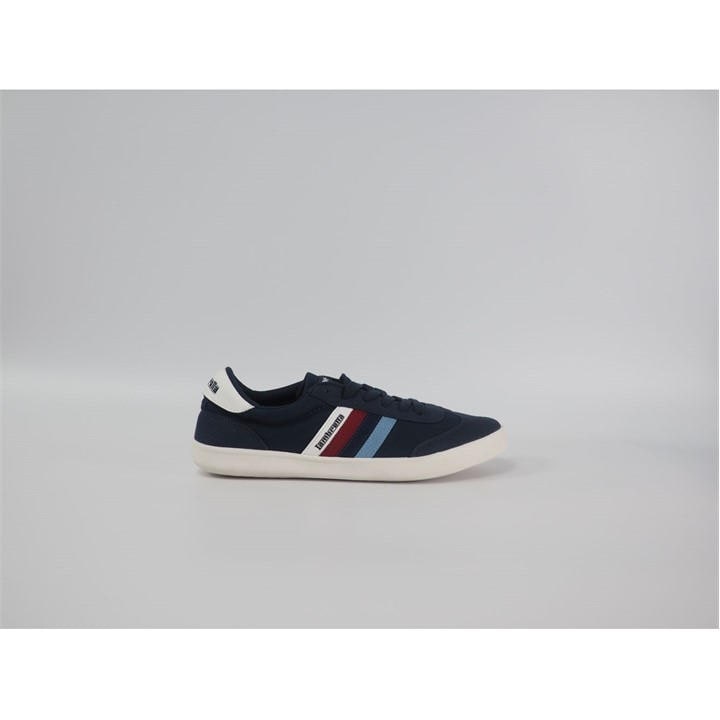 Lambretta Men's Blue Vulkan Court Trainers in Size 10, Sports Direct