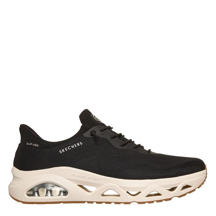 Skechers Men's Black Slip On Trainers in Size 10, Sports Direct