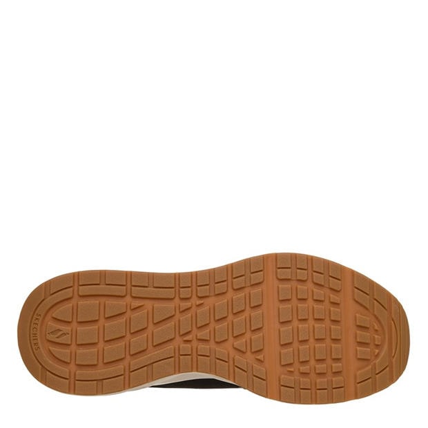 Black/White - Skechers - Men's Slip On Trainers