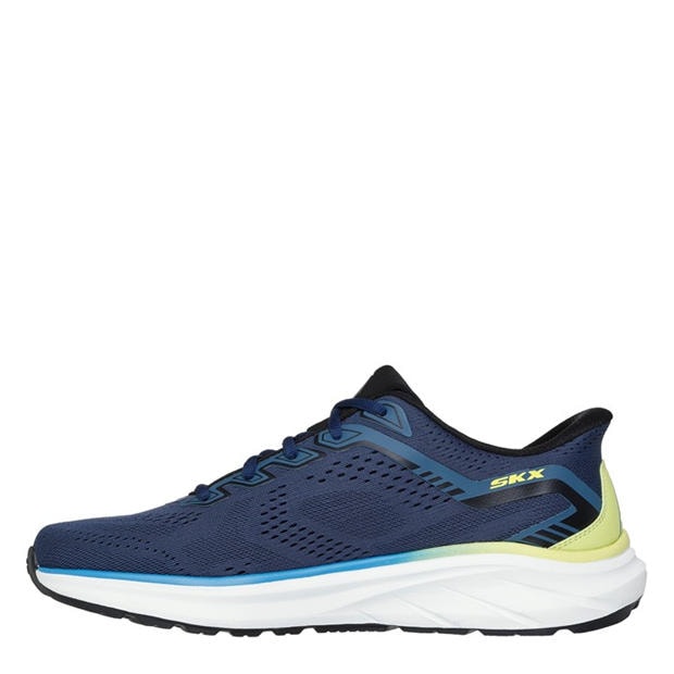 Navy/Multi - Skechers - Men's Slip On Trainers
