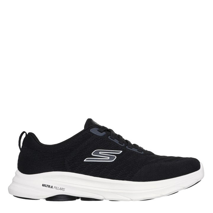 Skechers Men's Black Trainers in Size 7, Sports Direct
